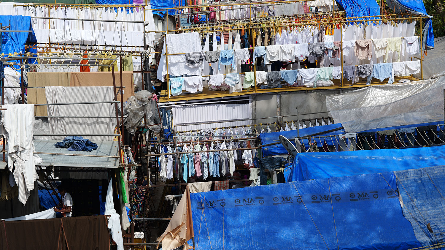 Dhobi Ghat in Mumbai<br />

